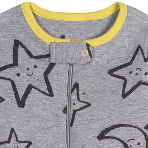 Image of ONESIES Brand Baby Boys Sleepers 4-Pack Footies and Toddler Set