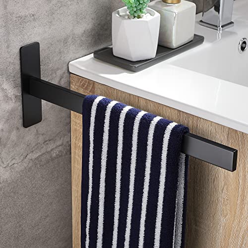 OETAMS Handtuchhalter Ohne Bohren Schwarz Matt Handtuchstange Edelstahl...