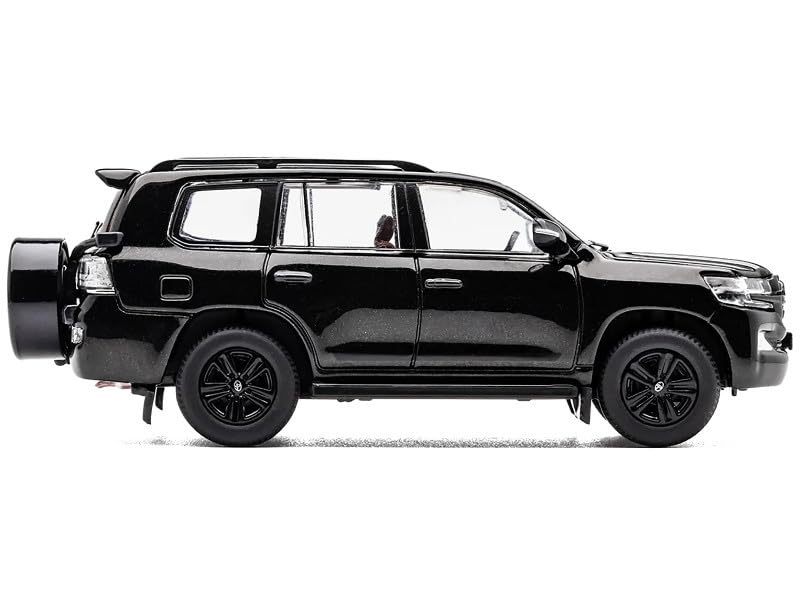 Amazon.com: 2015 Land Cruiser (200) Black with Roof Rack 1/64