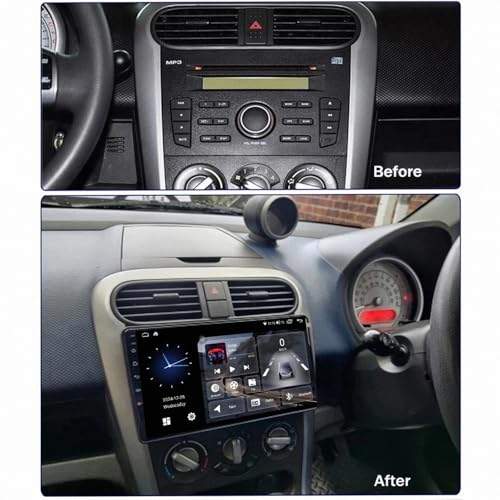 Navegador GPS para Suzuki Splash de 4 nuclear con asistente de carril 2