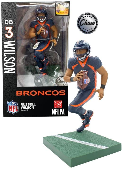 Russell Wilson (Denver Broncos) CHASE Imports Dragon NFL 6
