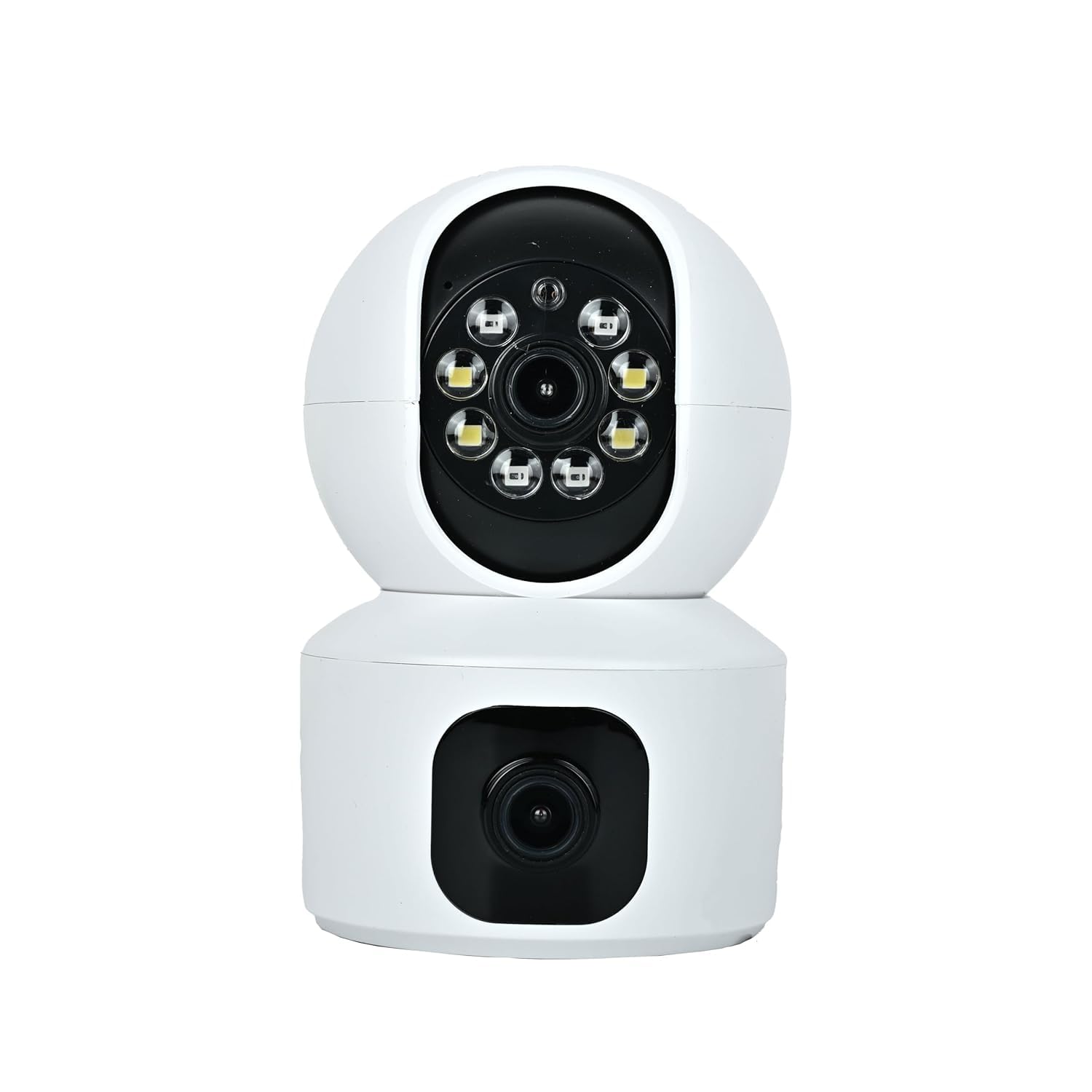 Nutts Wireless Smart Wi-fi Dual Lens Outdoor Camera with Color Night Vision Double Screen Preview Security Camera (Design 4)-image-29