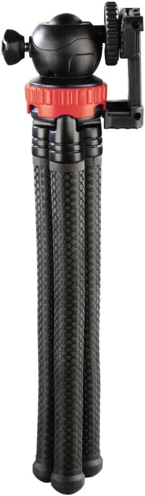 Hama | Flexpro Tripod for Smartphone, GoPro and Photo Cameras, 27 cm | Red