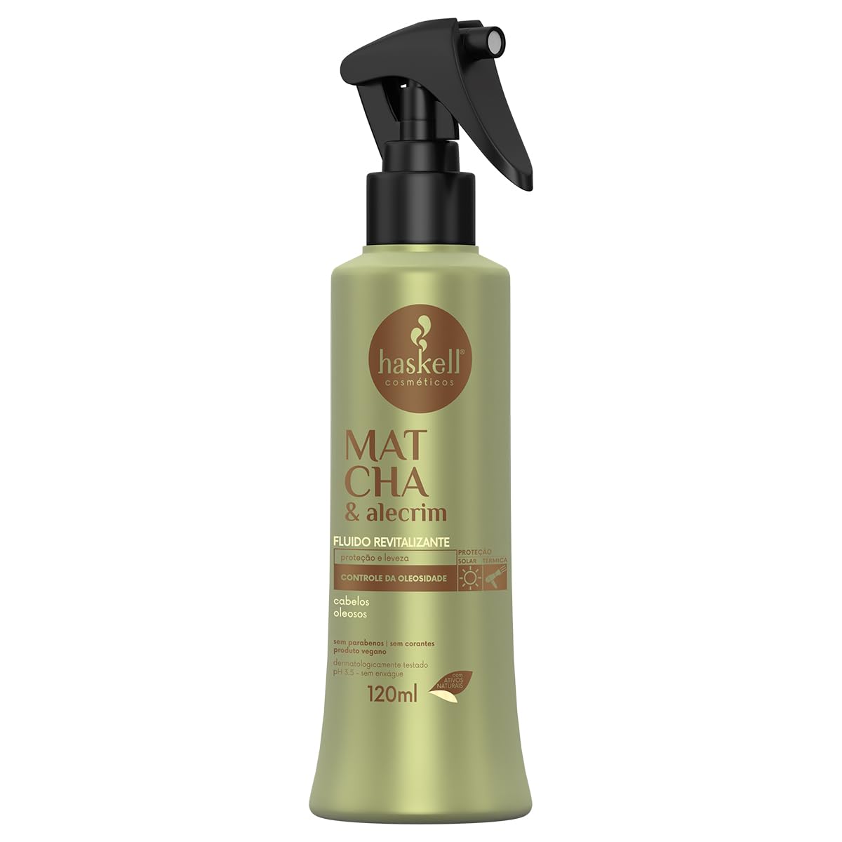 Haskell Fluido Revitalizante Matcha & Alecrim 120Ml | Amazon.com.br