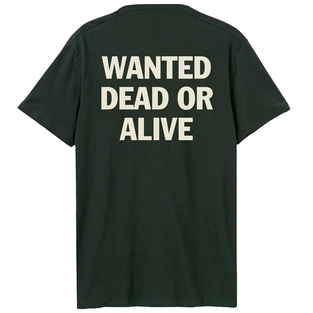Amplified Koszulka unisex dla dorosłych Wanted Dead Or Alive Bon Jovi