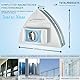 Magnetischer Fensterreiniger, Verstellbarer 3–30 mm Fensterreiniger mit Magnet, Fensterreiniger + Mikrofasertuch-Paket, für den gewerblichen/professionellen und privaten Gebrauch.
