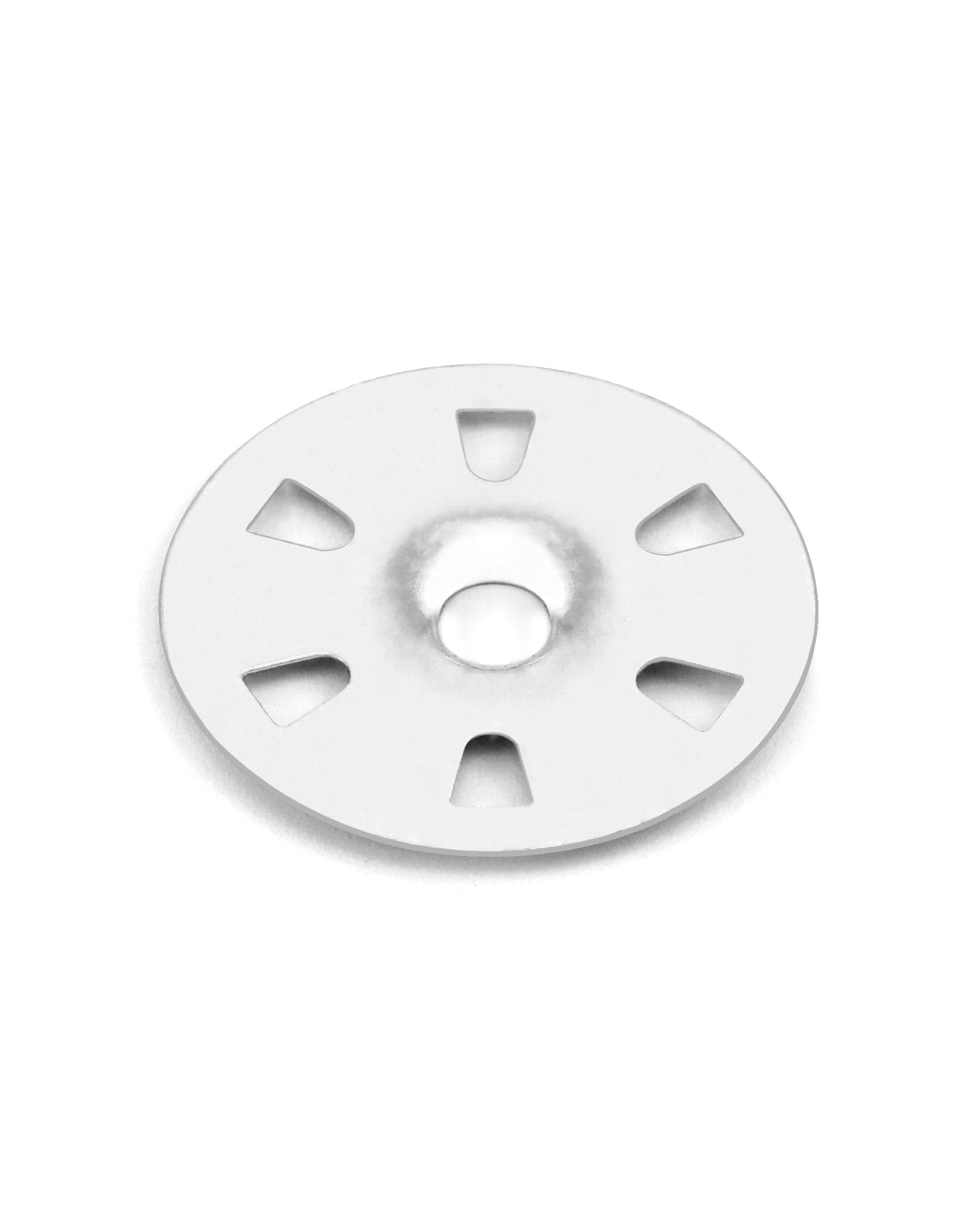 QWORK® 500 PCS/Pack 35mm Diameter Galvanized Steel Washers with Six Holes - Image 4