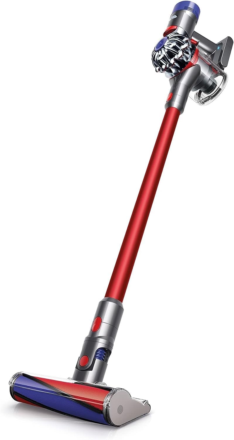 Amazon.com - Dyson V8 Fluffy Cordless Stick Vacuum Cleaner, Red +  