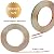 GORGECRAFT 16.4Ft Gold Molding Trim 6.6mm Peel and Stick Flexible Mirror Border Self-Adhesive Decorative Strip Wall Ceiling Floor Cabinet Tile Edge Moulding Waterproof Sticky Wall Lines for Home Decor
