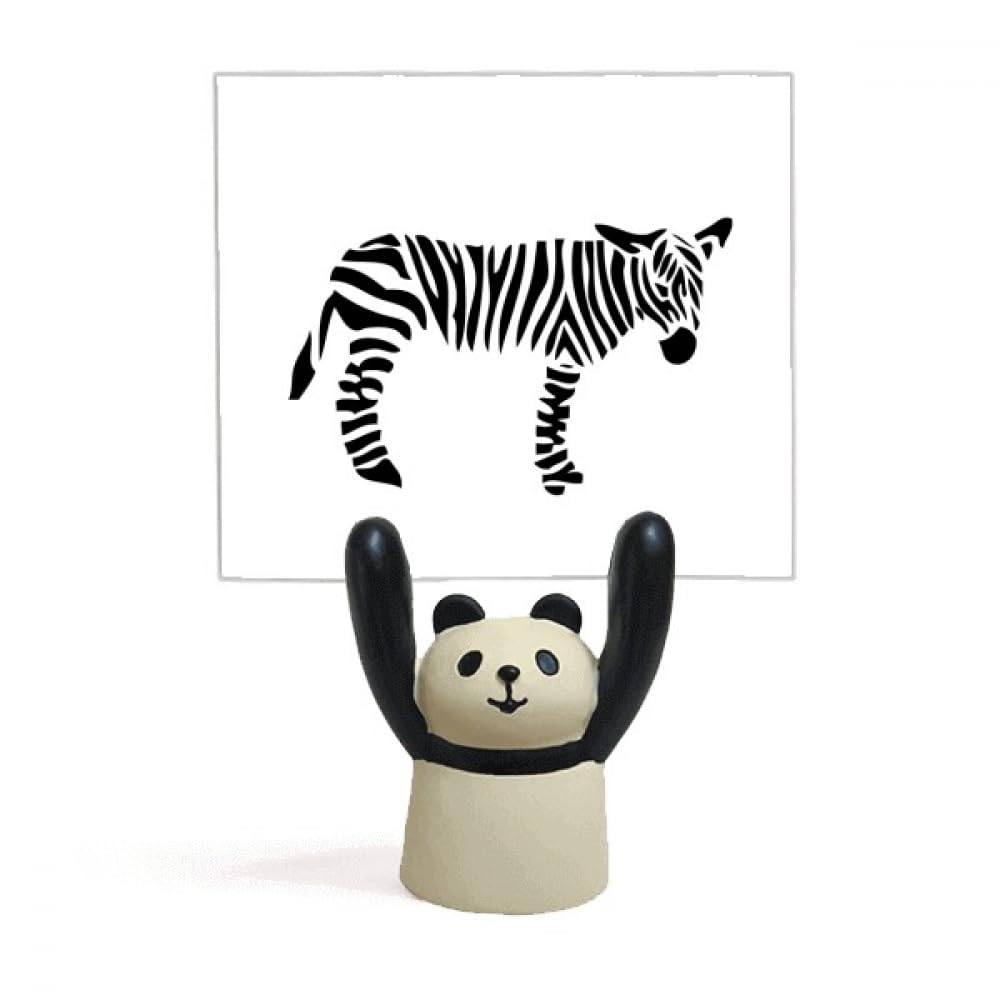 Support pour mémos panda noir idée cadeau originale et utile - 4