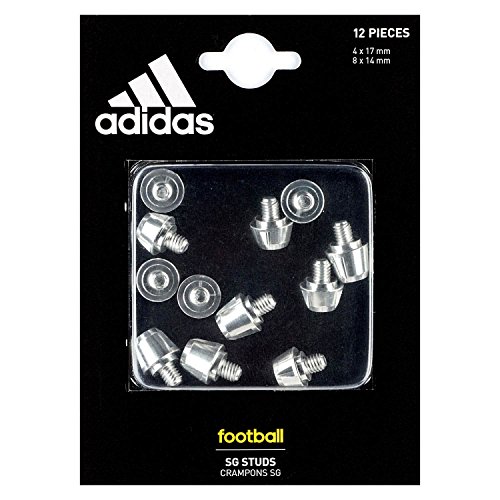 Crampons aluminium 8mm 11mm adidas Ace 15 X 15 Messi 15 TRX argent