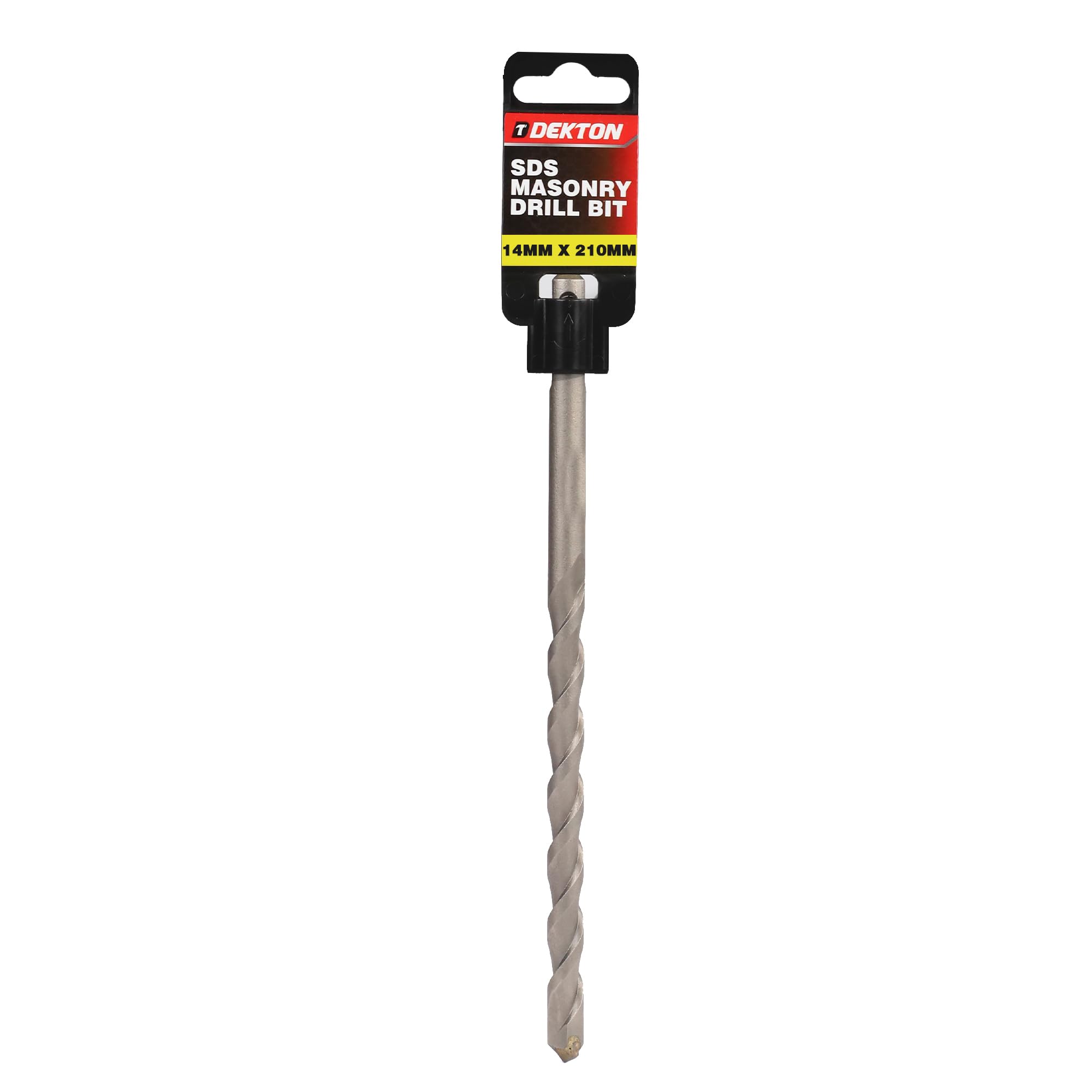 Dekton SDS Masonry Drill Bit 14mm x 210mm | Heavy Duty for Block, Brick & Concrete | Precision Drill Bit for Accurate Holes | Durable Construction for Tough Materials |For Professional & DIY Use