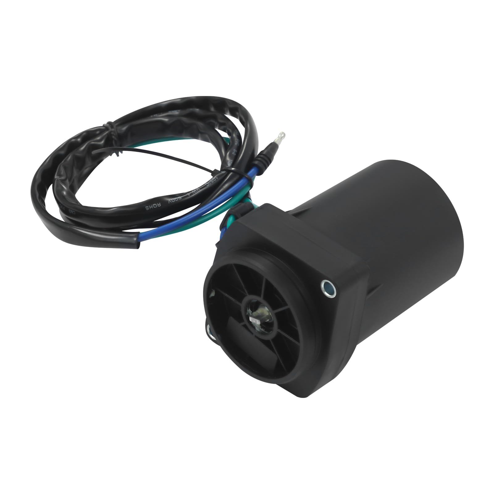 Motor inclinable, 260 W, 12 V, negro, para motor de 75-300 CV