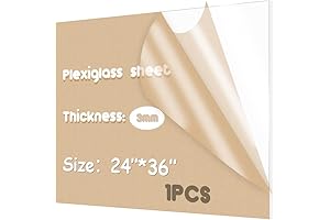 Durable and Versatile 24x36 Acrylic Board, the Perfect Choice for DIY Projects and Crafts