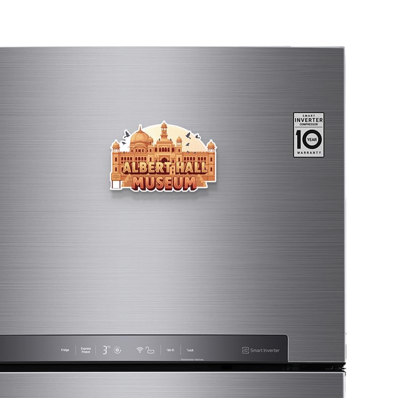 Image of Albert Hall Musiam Fridge Magnets, Glossy Finish, Stylish Magnet for Fridge, Wardrobe & Metal Surfaces