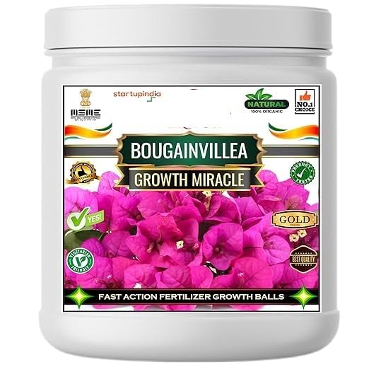 Bougainvillea Growth Miracle, Fast Action Organic Granules for Rapid Growth and Heavy Flowering....
