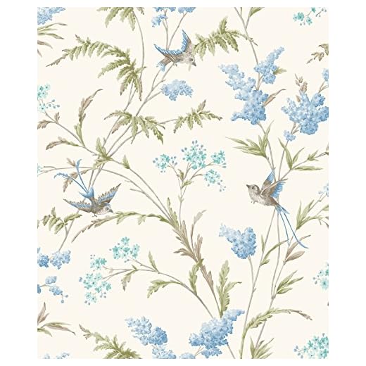 Holden Decor 98841 carta da parati collezione Enchanted Garden, 10.05 m x 0.53 m