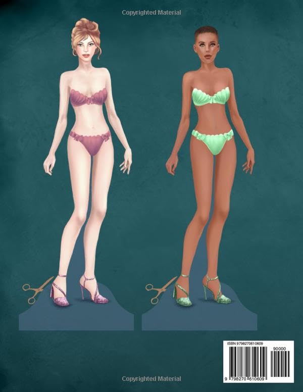 Dollys and Friends Originals, Fabulous Gala Collectible Paper Dolls: A Dress-Up Wardrobe of Elegant Evening Gowns and Red-Carpet Fashion - Image 2