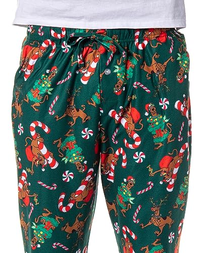 Scooby-Doo Mens' Christmas Character Tree Reindeer Sleep Pajama Pants3