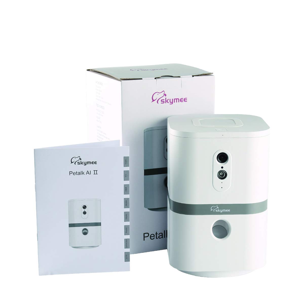 Petalk AI II Dog Camera Automatic Treat Dispenser, 5G WiFi Pet Camera with 180° Pan Full-Room View,Night Vision,Two Way Audio for Dogs and Cats,Compatible with Alexa - image 7