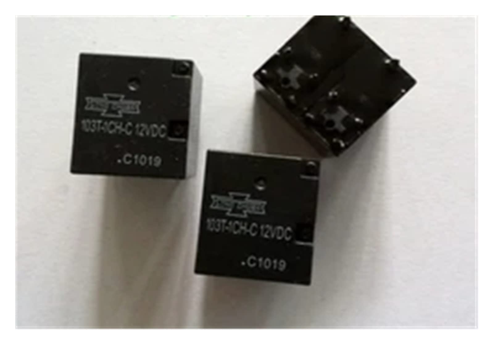 Relais Automobile 103T-1CH-C 12VDC lot de 5 pièces pour circuits électriques auto