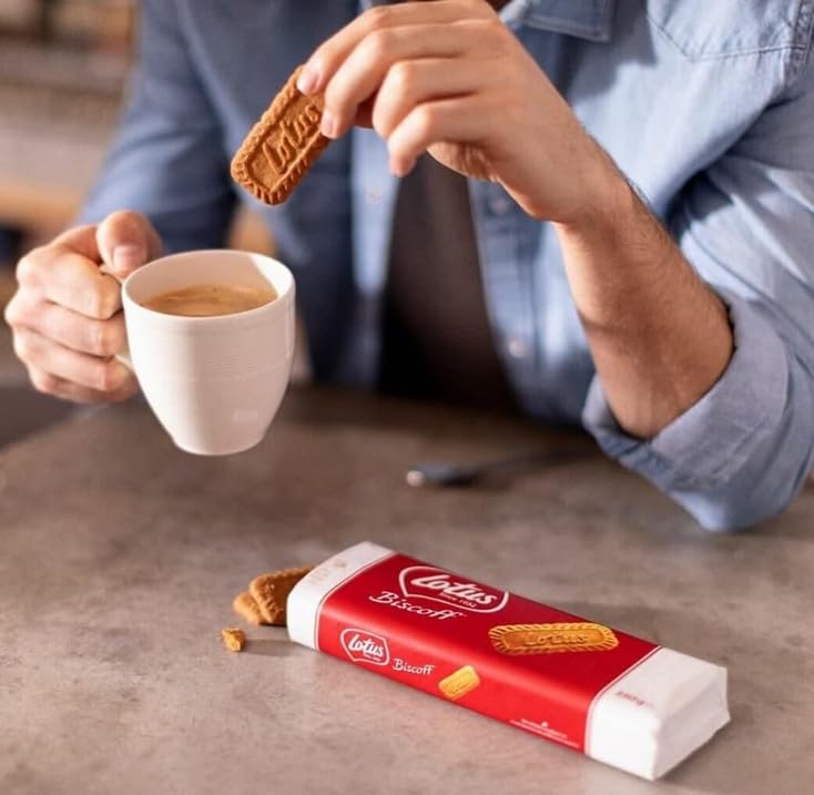 Image of Lotus BISCUIT | Belgian Speculoos | Caramelized Biscuit Cookies |Choco | Non-GMO and Vegan | 250G | Pack of 1