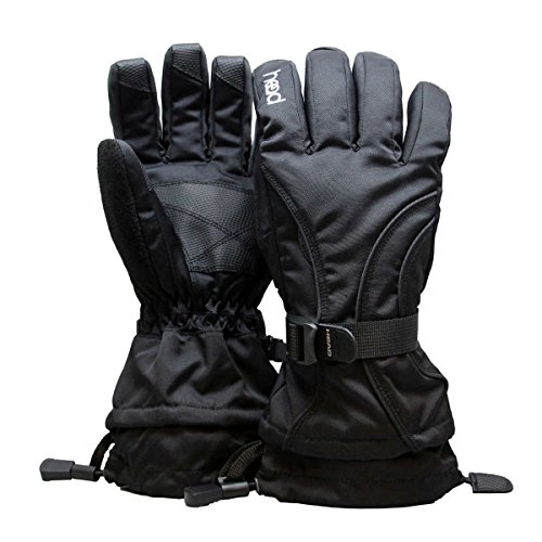 Head Junior Ski Glove 6-10 (M, Black) - NEW 10 Best Head Ski Gloves In 2023