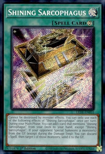 YU-GI-OH! Shining Sarcophagus - LEDE-EN051 - Secret Rare