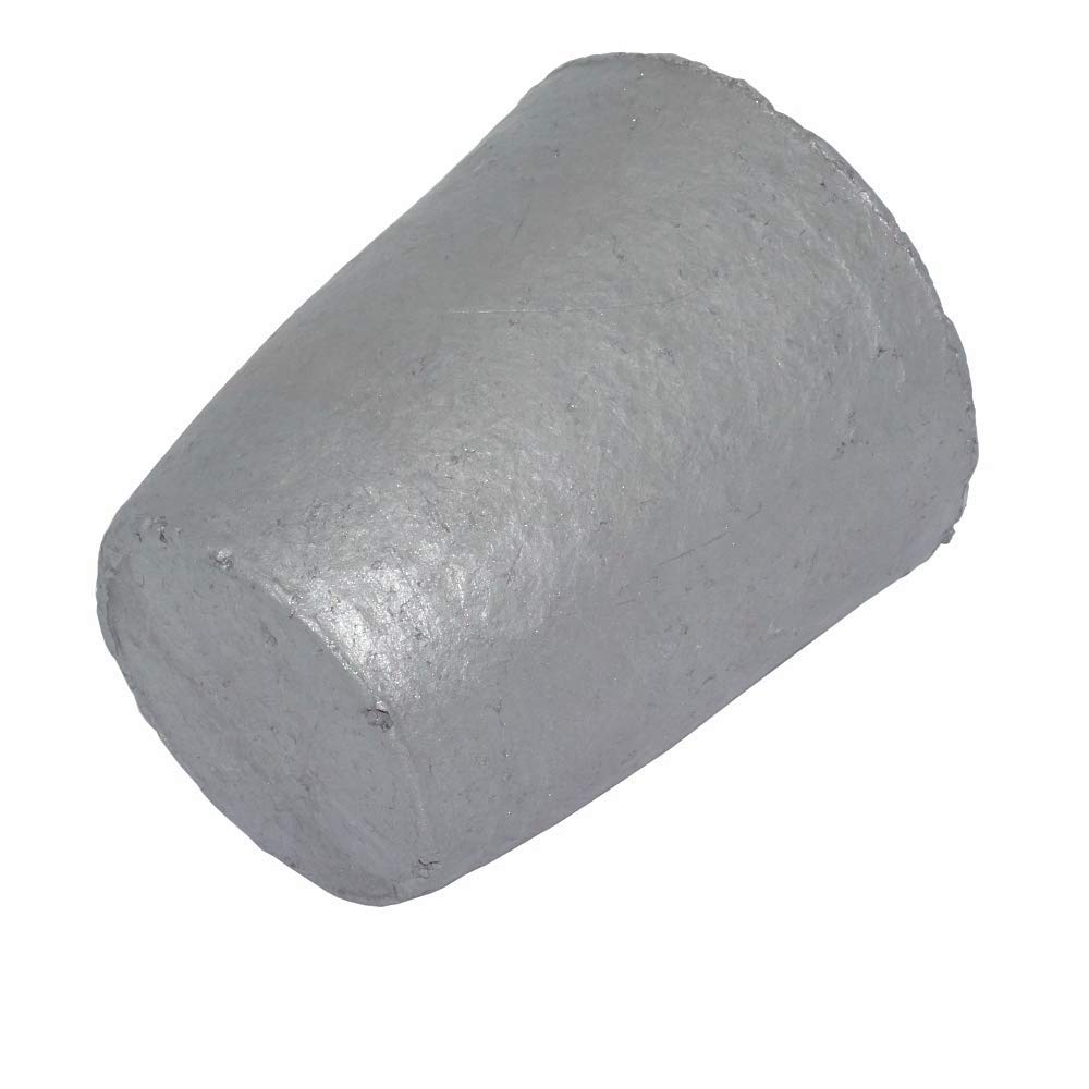 Jonoisax Graphit-Schmelztiegel – 750 Ml, 6 Kg Kupfer Oder 2,2 Kg Aluminium, 1800°C, Siliziumkarbid-Graphit, Für Gold, Silber, Kupfer & Co.