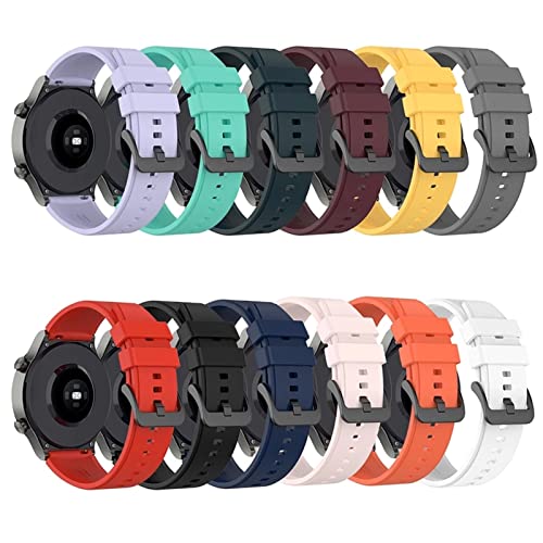 Bande de surveillance 22mm pour Huawei GT2 46mm montre connectée rouge