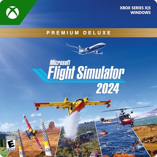 Microsoft Flight Simulator 2024 | Premium Deluxe Edition | XBOX Series X|S and Windows Digital
