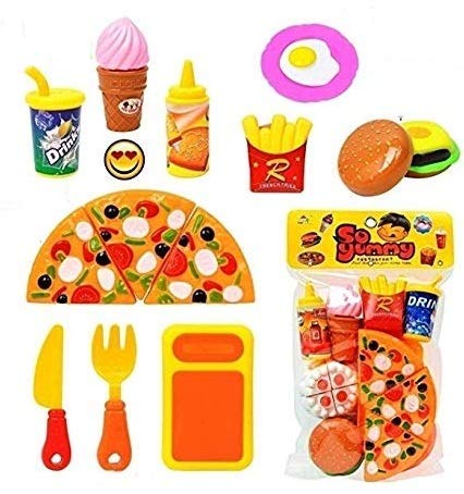 Pimi Trends' Play Food - So Yummy Fast Food Play Set for Your Young Chefs