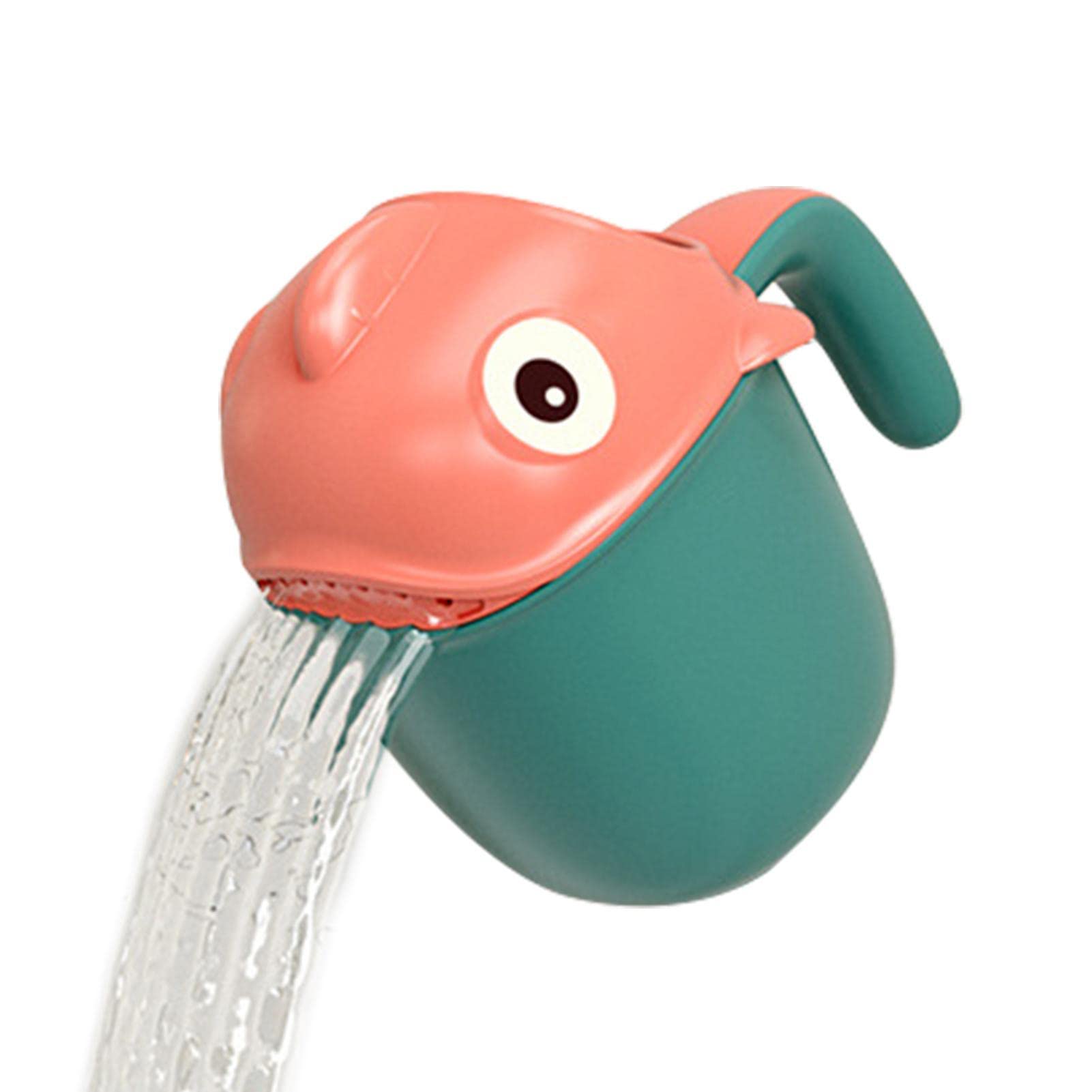Shampoo Cup - Bath Jug For Baby Washing, Baby Cartoon Shampoo Cup Rinse Cup, Cute Clownfish Bathing Flusher Cup, Multifunctional Eye Protection Hair Washing Jug For Children, Bathroom Accessories