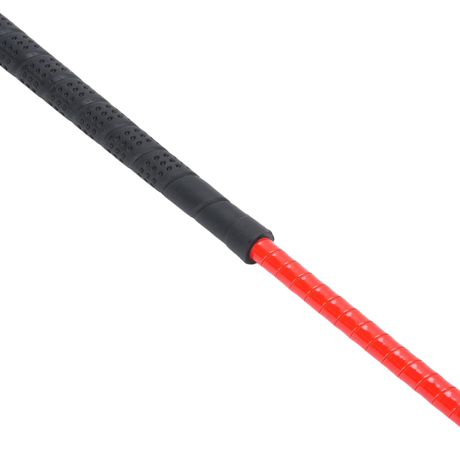 Fusta de Equitación de Primera Calidad, Fusta de Charol con de Silicona Antideslizante, Deportes Ecuestres, Herramienta de 65 Cm para Entrenamiento y Competiciones