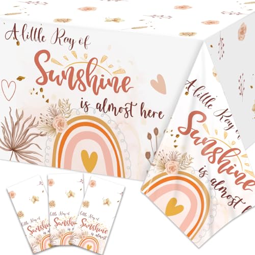 Boho Baby Shower Decorations for Girl Boho Rainbow Baby Shower Pa...