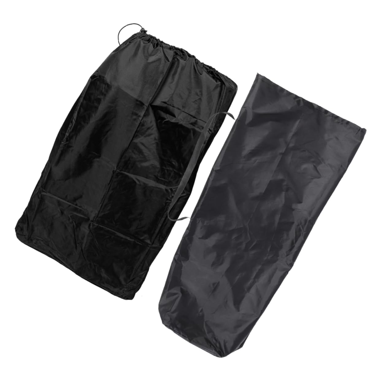 Yardwe 3 Set Set Di Borse Da Viaggio Per Passeggino Sacchetti Sottovuoto Per Piumini Borsa Custodia Per Piumino Coperchio Contenitori Trasparenti Con Coperchi Stoffa Black 2 Pezzi * 3