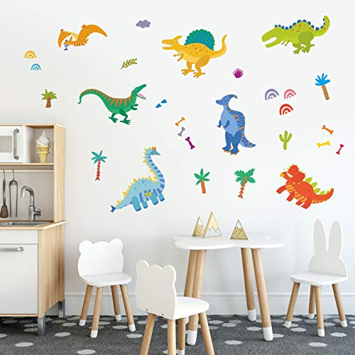 Vinilos Decorativos Maydahui Dinosaurios 3 Hojas 11 pulg miniatura 5