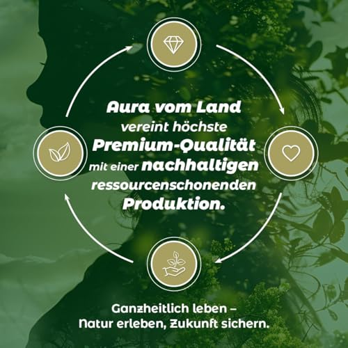 Aura vom Land Solara Vital 2x250ml Set – Exklusive Bio Omega 3-6-9 Öl-Mischung Kaltgepresst –Ausgewogenes Omega 3-6-9 Fettsäureprofil hochdosiert – Premium Speiseöl Vegan - Hergestellt in Bayern