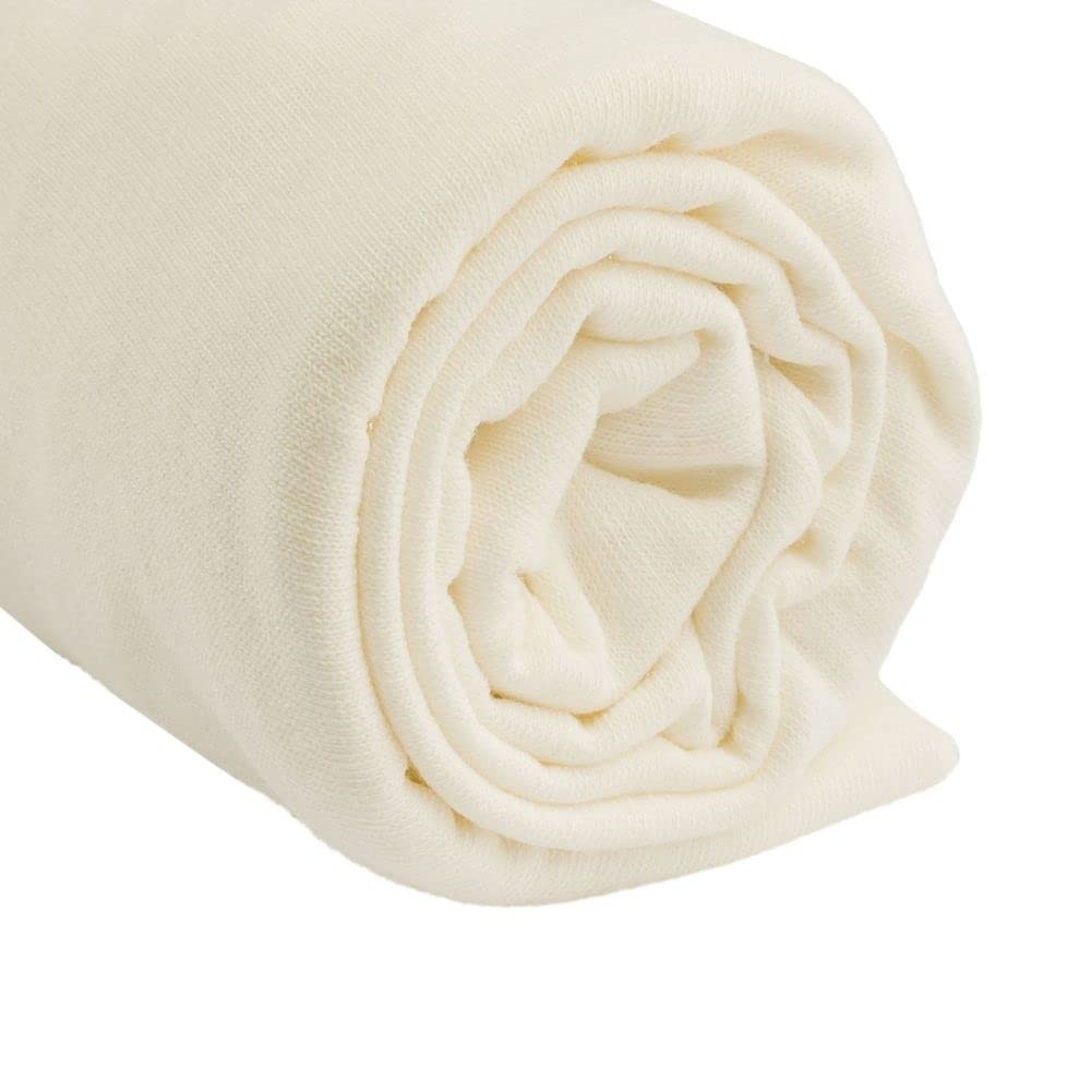 Lot de 3 Draps Housse 70x160 cm Lit Bébé Lit Enfant 70 x 160 cm| 100% Coton Jersey | Rose Blanc Écru | Extensible | Sommeil sain | Marque Easy dort | Oeko-Tex | Qualité | Fabriqué en Europe