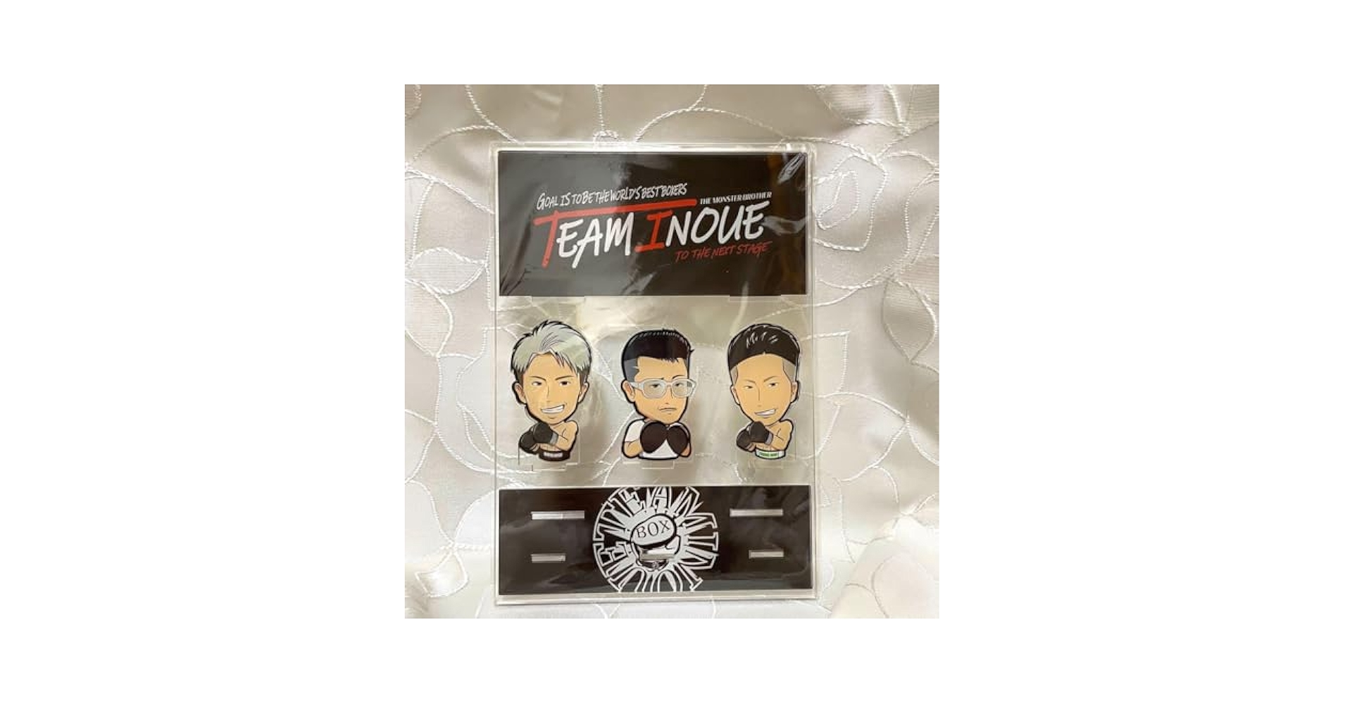 井上尚弥　東京ドーム　サイン入りキーホルダー未使用＆チーム井上アクリルスタンド 井上尚弥東京ドームサイン入りキーホルダー未使用＆チーム井上