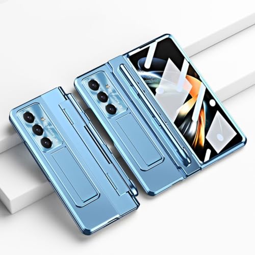 Coque Samsung Galaxy Z Fold 7 antichoc avec stylet bleu robuste