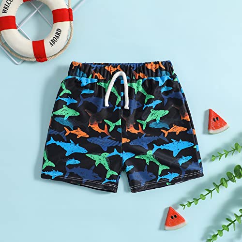 Baby Boys Swim Trunks Compression Liner Stretch Teen Boy Swim Shorts Anti-Chafe Bathing Suits with Zipper Pockets2
