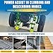 RXFSP 880lb Electric Stair Climbing Hand Trucks Also Suitable for Curved Stairs, Heavy Duty Stair Climbing Dolly Up and Down Stairs Effortless
