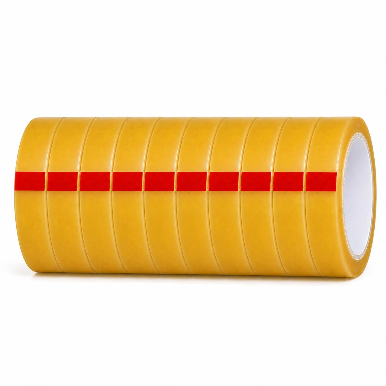GGR Supplies T.R.U. wiolonczela ekologiczna biodegradowalna celofanowa przezroczysta papeteria/lekkie opakowanie celulozowa taśma uszczelniająca: 2,5 cm (szer.) x 72 jardy (L) - 7,6 cm rdzeń