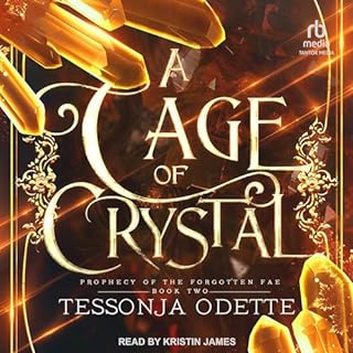 A Cage of Crystal Audiolibro Por Tessonja Odette arte de portada