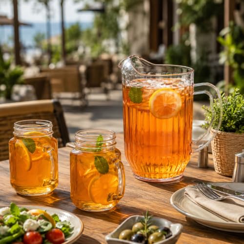 Image of Restaurantware 47 oz Clear Plastic Water Pitcher