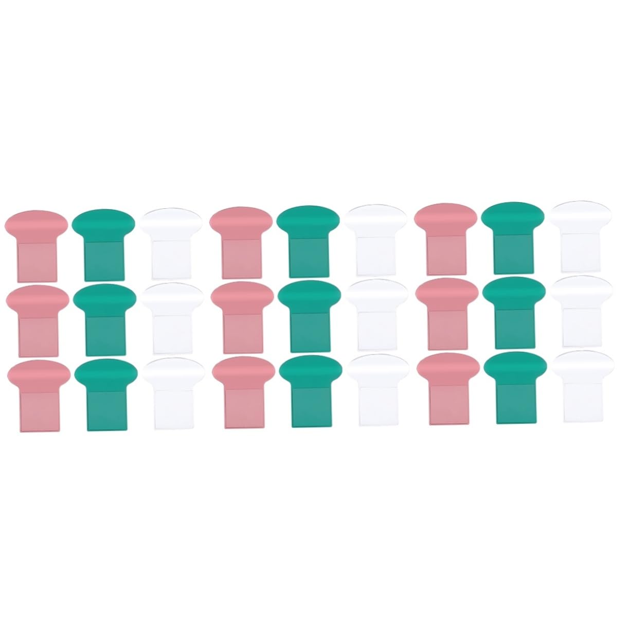 HOMSFOU Simple Toilet Seating Lifter Handle Made of Material 9pcs Set for Easy Use