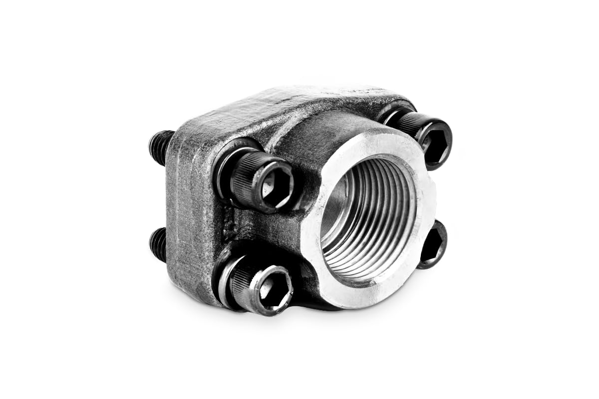 Brida SAE hidráulica 3000 2 1/2" z gwintem 2 1/2" BSP FG03-40U | Conexión de brida hidráulica SAE