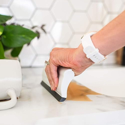 Miniatura 9 de Full Circle - FC19147W Full Circle Crumb Runner, Counter Sweep y Squeegee, color blanco