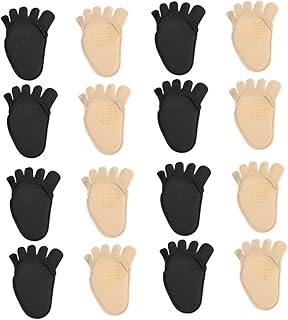 Healeved 8 Pares Meia Sola Meias Dedo Do Pé Sandálias De Verão Sapatos Femininos Saltos Sapatos Sociais Para Meias De Salto Alto Meias Masculinas Sandálias Meias Meias Meias